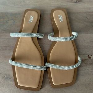ZARA SPARKLY SANDAL